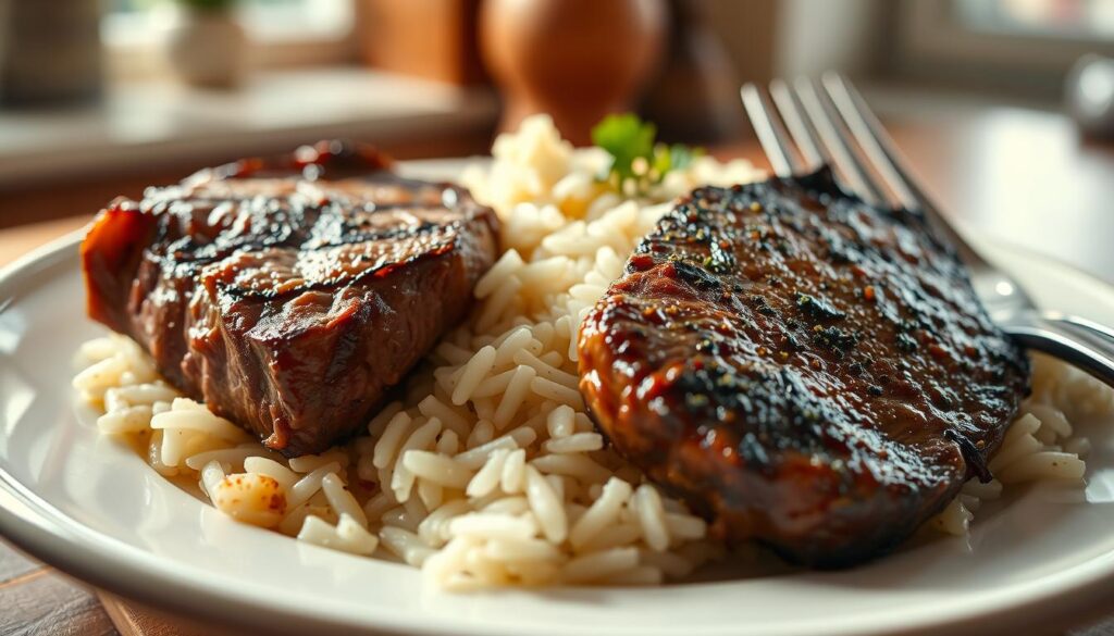 Common cooking mistakes in pairing steak and rice