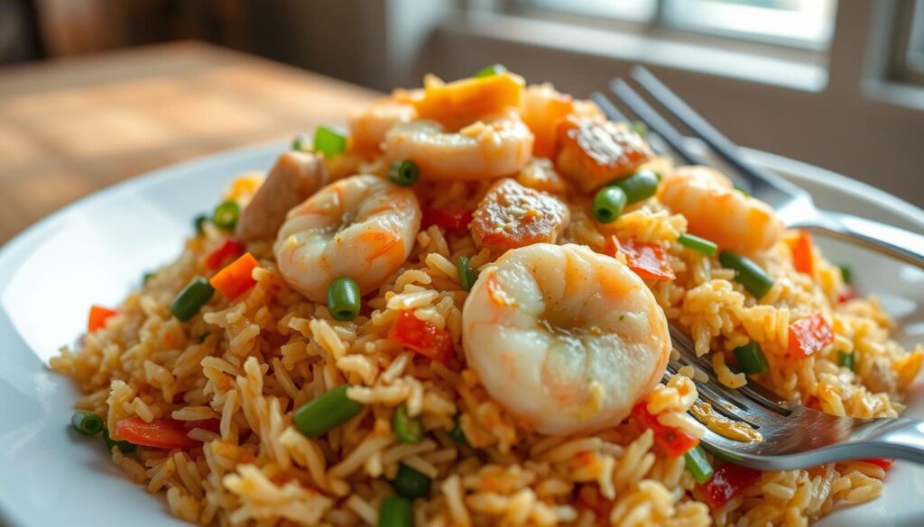 How do Chinese restaurants make fried rice taste so good?