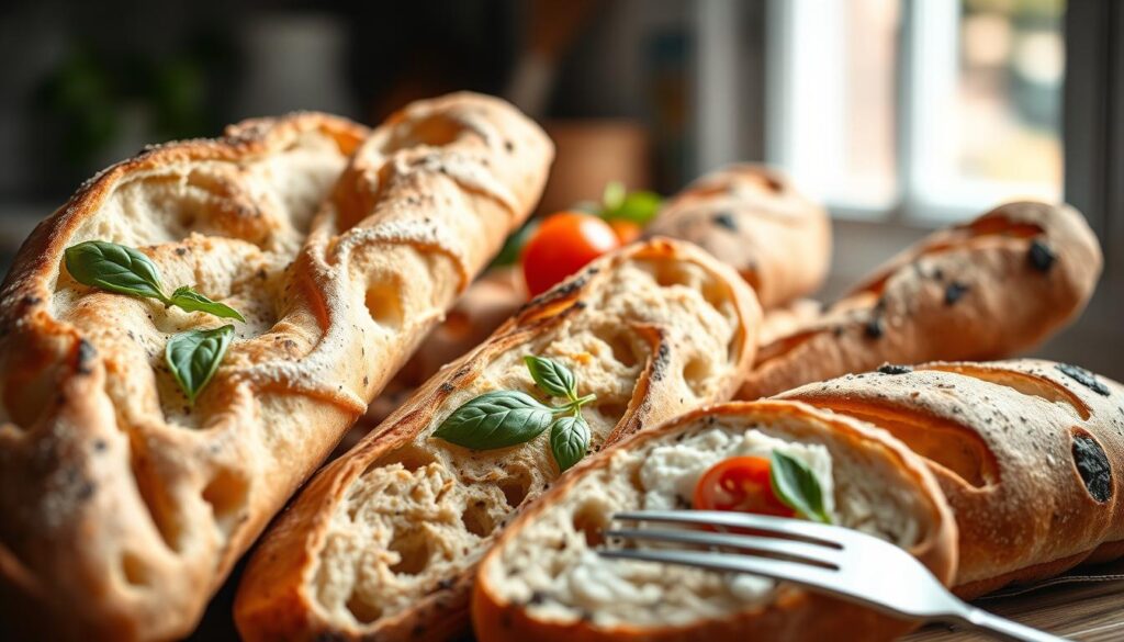 Italian bread variety enhances authentic Italian sandwiches