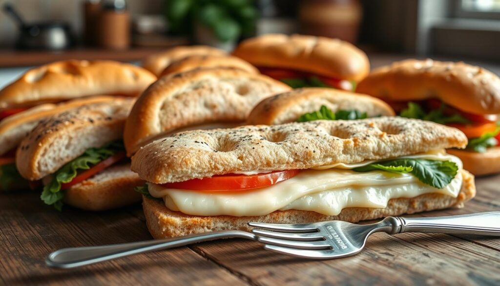 Italian sandwiches varieties