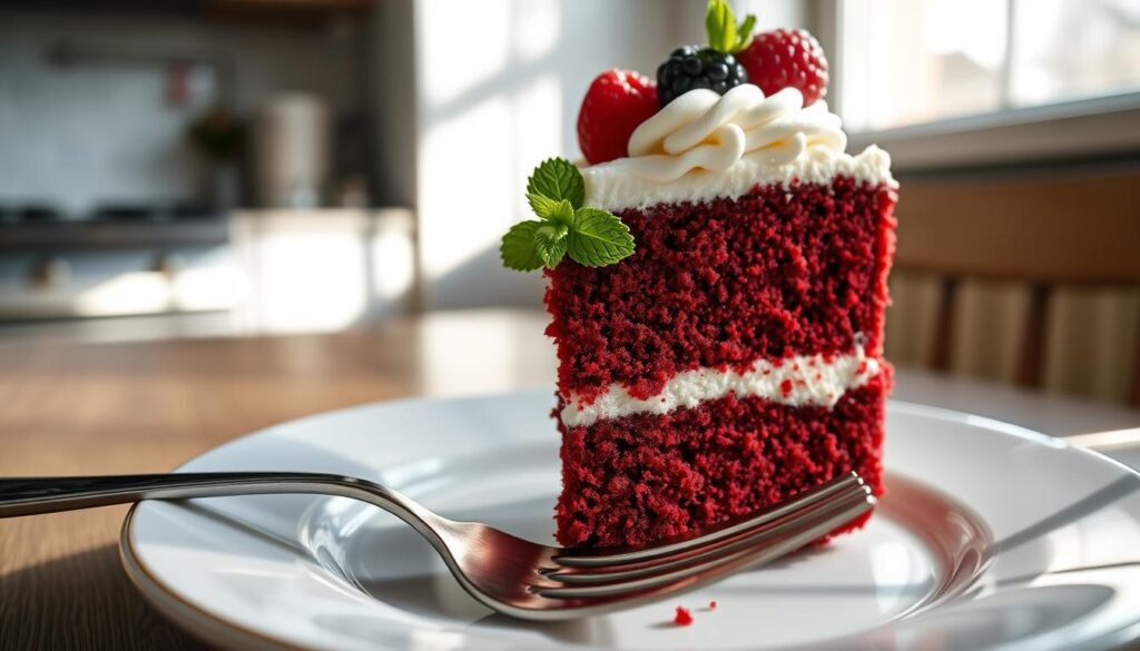 cake presentation