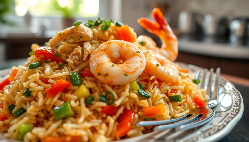 flavor fusion in fried rice