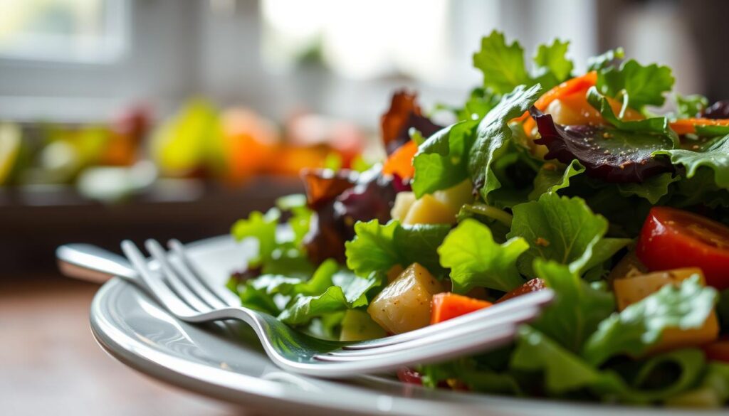fresh salad greens