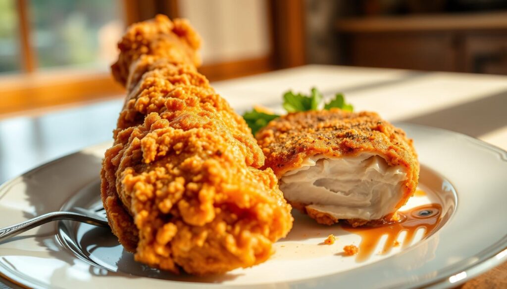 fried chicken vs. southern fried chicken