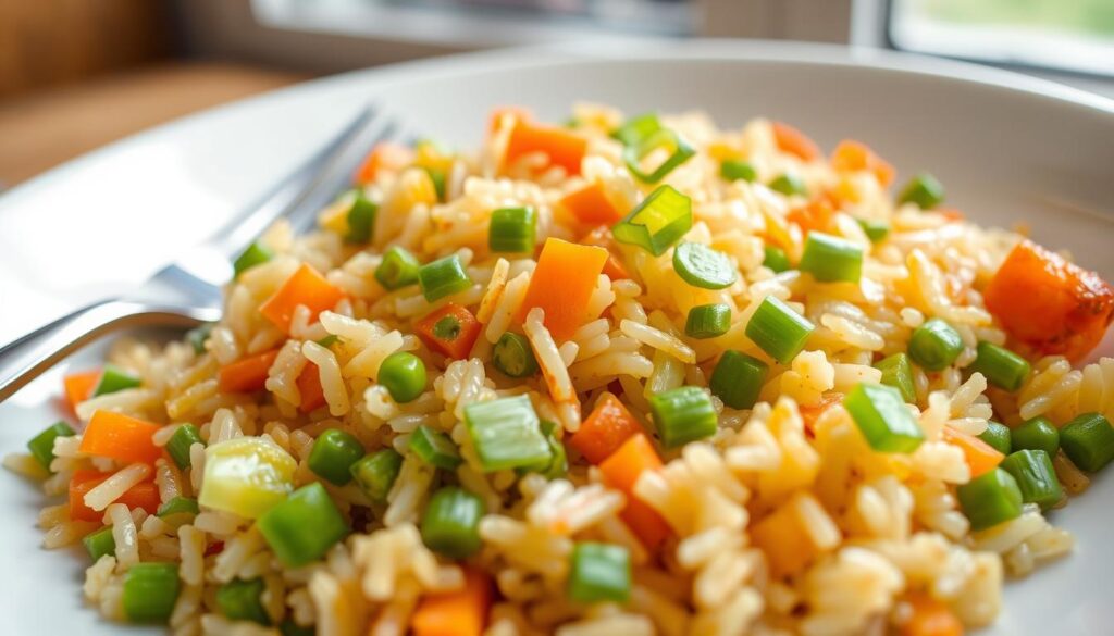 fried rice vegetables