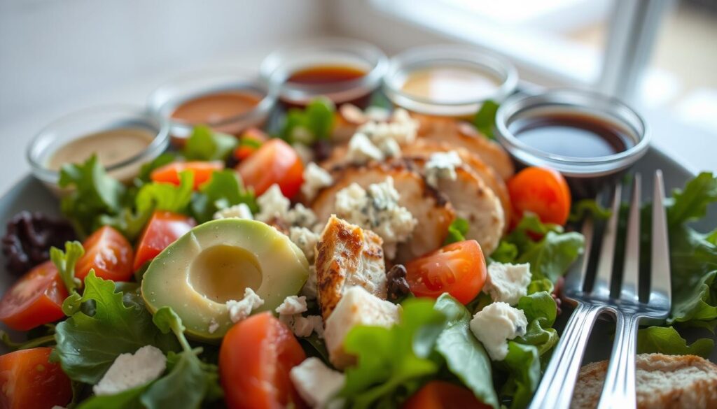 healthy dressings for Cobb salad