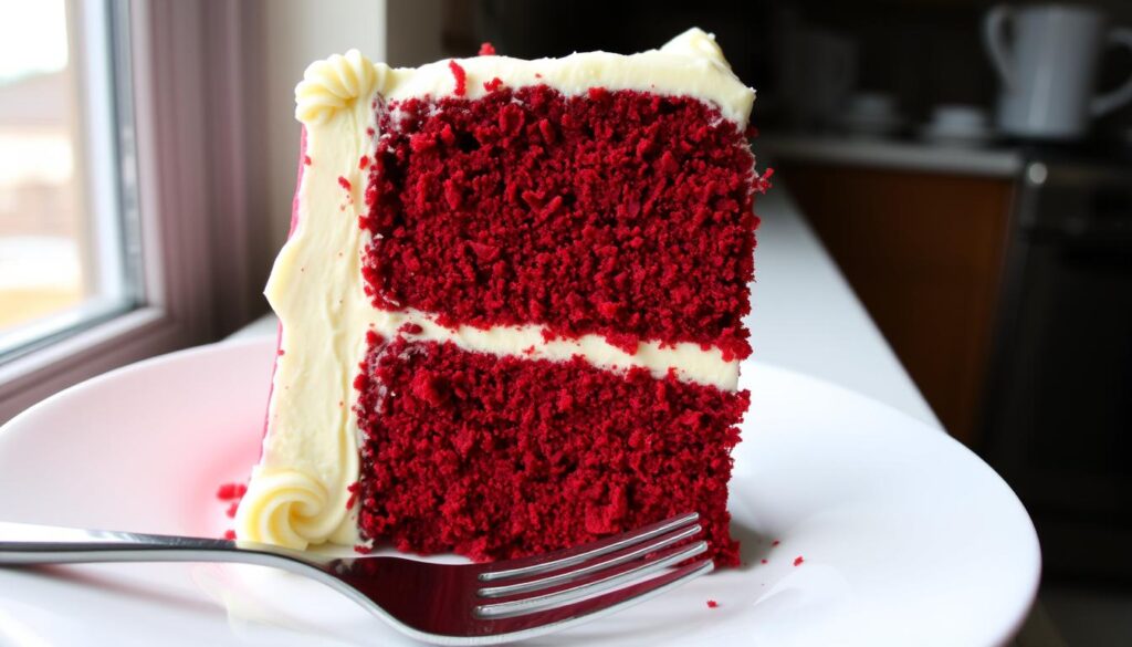 red velvet cake texture
