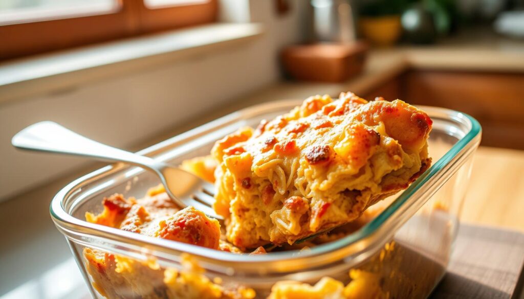 storing John Wayne Casserole