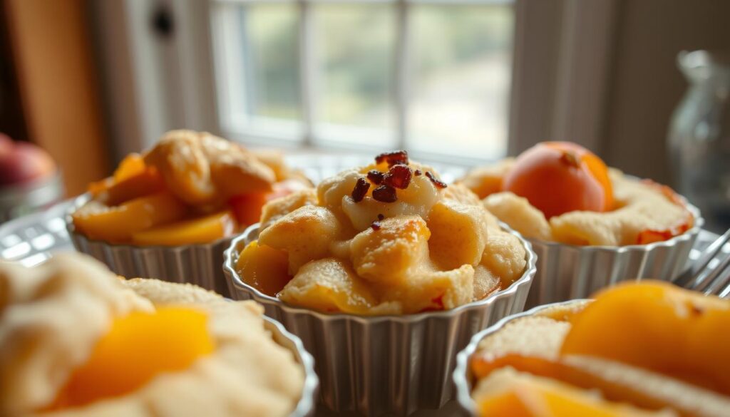 variations of peach cobbler